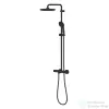 Grohe Tempesta System 250 zuhanyrendszer termosztátos csapteleppel, matt fekete 266702431 (266702431)