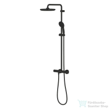 Grohe Tempesta System 250 zuhanyrendszer termosztátos csapteleppel, matt fekete 266702431 (266702431) csaptelep