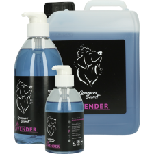 Groomers Secret Levendula illatú, erős tisztító hatású sampon, macska sampon, ápolás macskafelszerelés