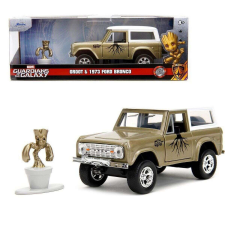  Groot &amp; 1973 Ford Bronco modell autó 1:32 makett