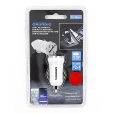 Grundig USB töltő 12/24 V 1 A (33150154) (33150154) mobiltelefon kellék