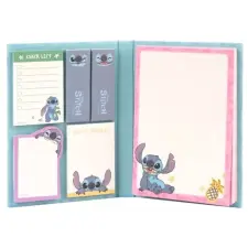 GRUPO ERIK Lilo & Stitch jegyzetfüzet öntapadós címkékkel ajándéktárgy