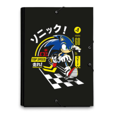 GrupoErik Sonic A4 gumis keményfedeles füzettartó mappa mappa