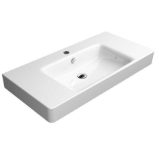 Gsi Sand mosdótál 100x50 cm négyszögletes fehér 9051111 fürdőkellék