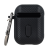 GSMLIVE Airpods 1 / 2 TPU tok akasztóval, carbon mintás, fekete, Carbon
