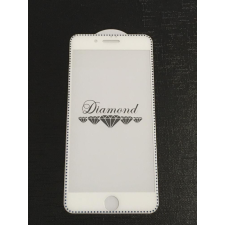 GSMLIVE Diamond iPhone 7 / 8 / SE 2020 / SE 2022 (4,7&quot;) fehér-kék 3D előlapi üvegfólia mobiltelefon kellék