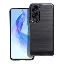 GSMLIVE Honor 90 szilikon tok, fekete, Carbon fiber tok és táska