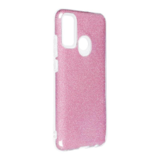GSMLIVE Huawei P Smart 2020 szilikon tok, csillámos, hátlap tok, pink tok és táska