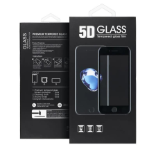 GSMLIVE iPhone 13 (6.1&quot;) előlapi üvegfólia, edzett, hajlított, fekete keret, 9H, 5D Full Glue (Privacy) mobiltelefon kellék