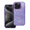 GSMLIVE iPhone 15 Pro (6.1") hátlap tok, kemény tok, TPU / PC tok, lila, Tutti Frutti