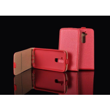 GSMLIVE iPhone 6 6S Plus (5,5&quot;) piros szilikon keretes vékony flip tok tok és táska