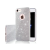 GSMLIVE iPhone XR (6,1") szilikon tok, csillámos, hátlap tok, ezüst, Glitter