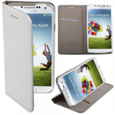 GSMLIVE LG G4S telefon tok, könyvtok, oldalra nyíló tok, mágnesesen záródó, H735, ezüst tok és táska