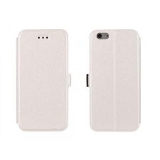 GSMLIVE Microsoft Lumia 550 fehér szilikon keretes könyvtok tok és táska