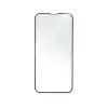 GSMLIVE Samsung Galaxy A23 4G/5G előlapi üvegfólia, edzett, hajlított, fekete keret, 9H, SM-A235, SM-A236, 5D Full Glue