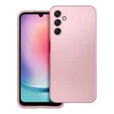 GSMLIVE Samsung Galaxy A25 5G hátlap tok, TPU tok, rózsaszín, SM-A256, Metallic tok és táska