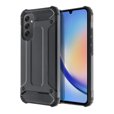 GSMLIVE Samsung Galaxy A25 ütésálló hátlap tok, fekete, SM-A256, Defender II tok és táska