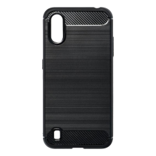 GSMLIVE Samsung Galaxy M31 szilikon tok fekete, SM-M315, Carbon fiber tok és táska