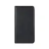 GSMLIVE Samsung Galaxy S22 Plus 5G telefon tok, könyvtok, notesz tok, oldalra nyíló tok, mágnesesen záródó, SM-S906, fekete, Smart Magnetic