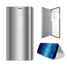 GSMLIVE Smart Clear View Huawei Y6P ezüst okos könyvtok tok és táska