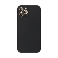 GSMLIVE Xiaomi Redmi 13C szilikon tok, matt, velúr belső, fekete, Silicone tok és táska