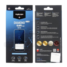 GSMOK Iphone 13 Pro Max - Myscreen Diamond Glass Lite Edge Edzett Üveg Tempered Glass Teljes Ragasztás Fekete mobiltelefon kellék