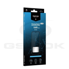 GSMOK Iphone 14 Pro 6.1 - Myscreen Diamond Glass Lite Edzett Üveg Szélén Teljes Ragasztás Fekete Kijelzőfólia mobiltelefon kellék
