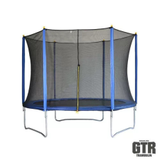 GTR PRO Blue Sky Trambulin kék, védőhálóval, 183 cm trambulin szett