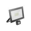 GTV LED REFLEKTOR MOZGÁSÉRZÉKELŐVEL, 50W, 3500LM, 4000K, IP65, 120°, 220-240V/AC, FEKETE