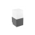 GTV Lighting GTV OS-LARG0UA-30 Kerti lámpatest LARGO-AU, E27, MAX.15W, IP44, AC220-240V, 50-60Hz, felső egyenes fali lámpa, grafit