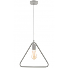 GTV Poland Spółka Akcyjna Háromszög függesztett lámpa szürke színben (Gija) világítás