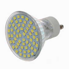 GU10 energiatakarékos izzó 60 leddel / 5W=~50W - hideg fehér izzó