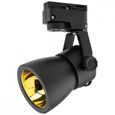  GU10 GOLDI Track Light fekete és arany egyfázisú sínekhez világítás