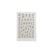 Guangzhou Merry Tech Körömmatrica - F1181 Karácsony Silver körömdíszítő