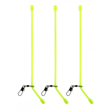 Gubancgátló cső fluo 15cm fluo sárga 3db (8100-119) horgászkiegészítő