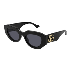 Gucci GG1421S-001 SHINY BLACK GREY napszemüveg