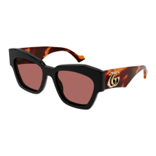 Gucci GG1422S-005 SHINY BLACK ORANGE napszemüveg napszemüveg