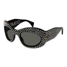 Gucci GG1463S-005 SHINY BLACK GREY napszemüveg
