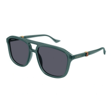 Gucci GG1494S 003 GREEN TRANSPARENT DARK GREY napszemüveg