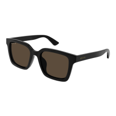 Gucci GG1582SK-004 SHINY BLACK BROWN napszemüveg