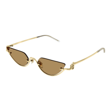 Gucci GG1603S-002 SHINY GOLD BROWN napszemüveg