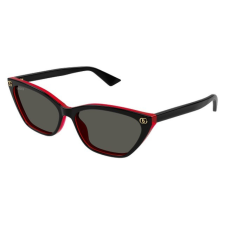 Gucci GG1815S 003 SHINY BILAYER SOLID BLACK + TRANSPARENT RED GREY napszemüveg napszemüveg