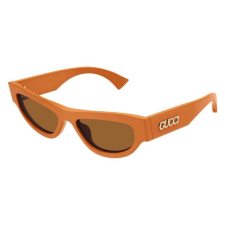 Gucci GG1834S 005 SHINY SOLID ORANGE BROWN napszemüveg napszemüveg