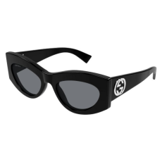 Gucci GG1843S 001 SHINY BLACK SMOKE napszemüveg