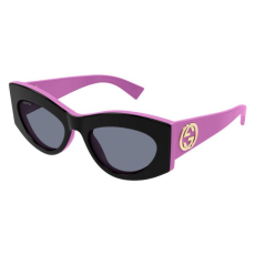 Gucci GG1843S 005 SHINY BILAYER BLACK + SLD FUCHSIA GREY napszemüveg
