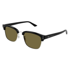 Gucci GG1897SK 003 SHINY BLACK WITH SILVER EYE RIMS BROWN napszemüveg napszemüveg