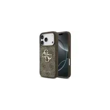 Guess 4G Big Logo Apple iPhone 17 Pro hátlap tok, barna tok és táska