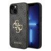 Guess 4G Big Metal Logo Apple iPhone 15 hátlap tok, szürke