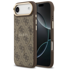 Guess 4G Charm Apple iPhone 17 Air MagSafe hátlap tok, barna tok és táska