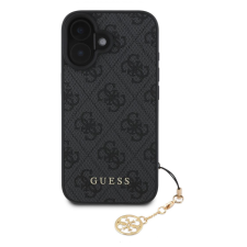 Guess 4G Charm iPhone 16 Grey tok (GUHCP16SGF4GCK) tok és táska